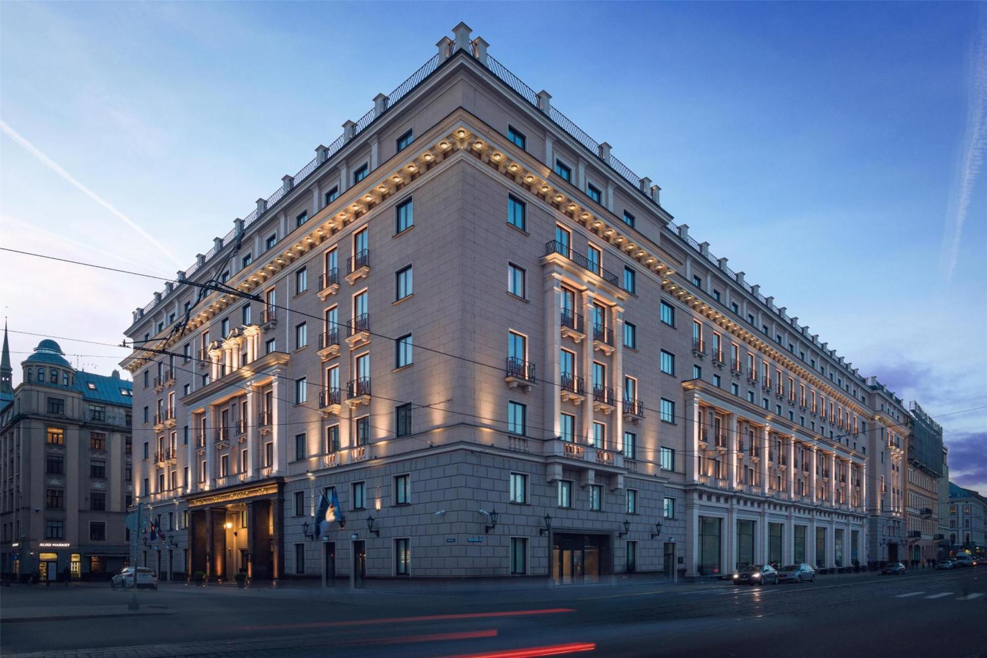 Grand Hotel Kempinski Riga Bagian luar foto