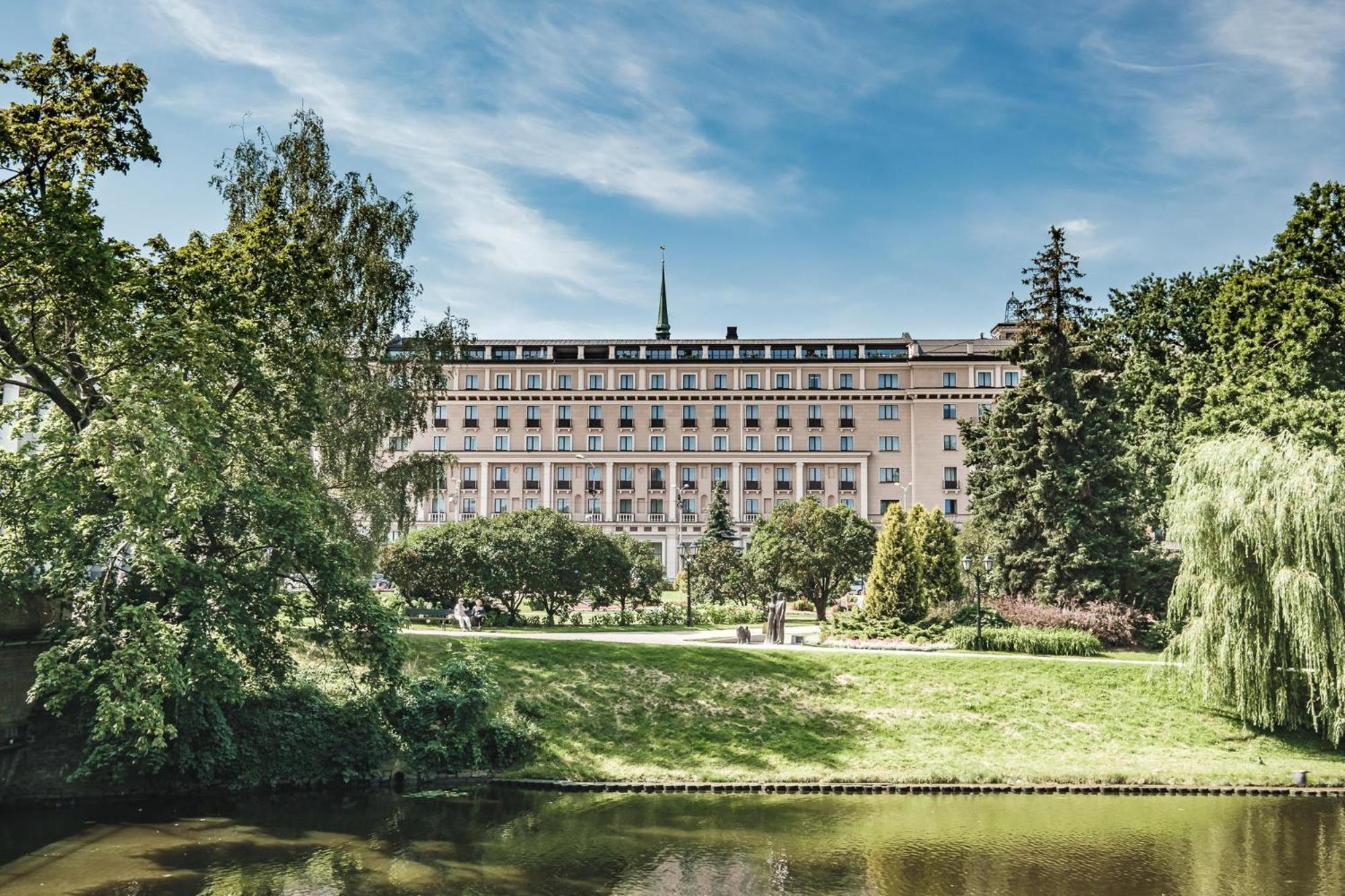 Grand Hotel Kempinski Riga Bagian luar foto